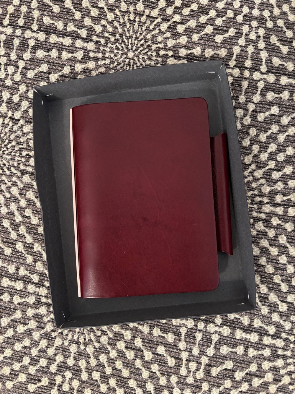 Plotter Liscio Leather Binder Limited Mini 6 Size Pocket Rings Planner Notebook
